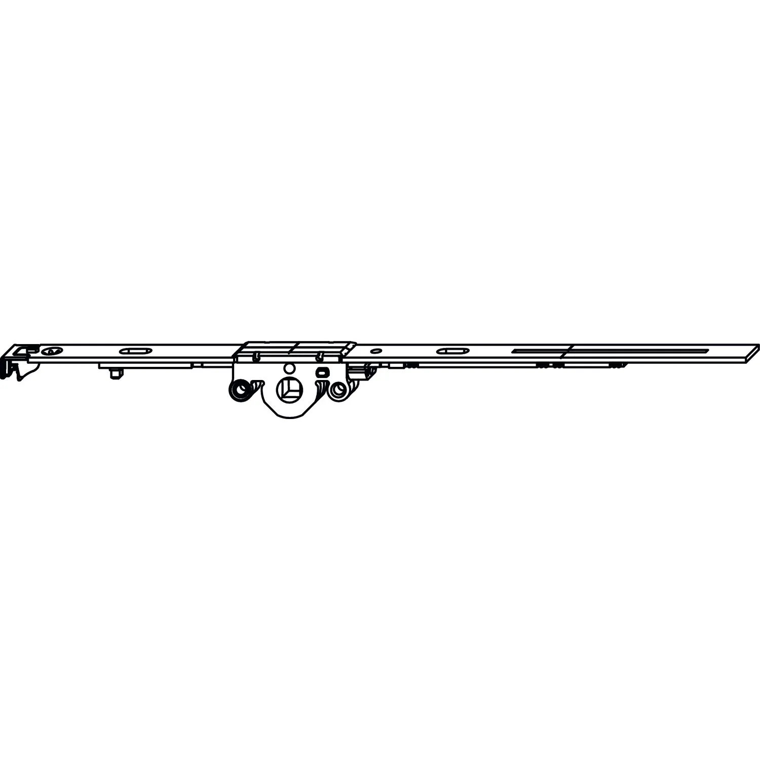 Macomm D-/Dk-Getriebe Fix Dm 15mm Flügelfalzhöhe 360-430mm