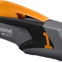 Steinel Mobileglue 1007-S Heißklebepistole in Grau/Schwarz mit orangefarbenen Akzenten.