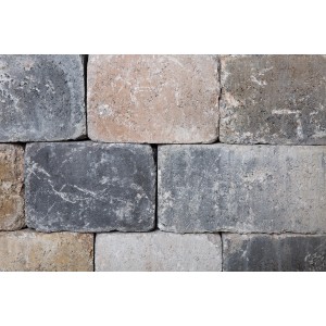 EHL Mauerstein Verona Antik Muschelkalk, 40x20x14 cm, für rustikale Gartenmauern.