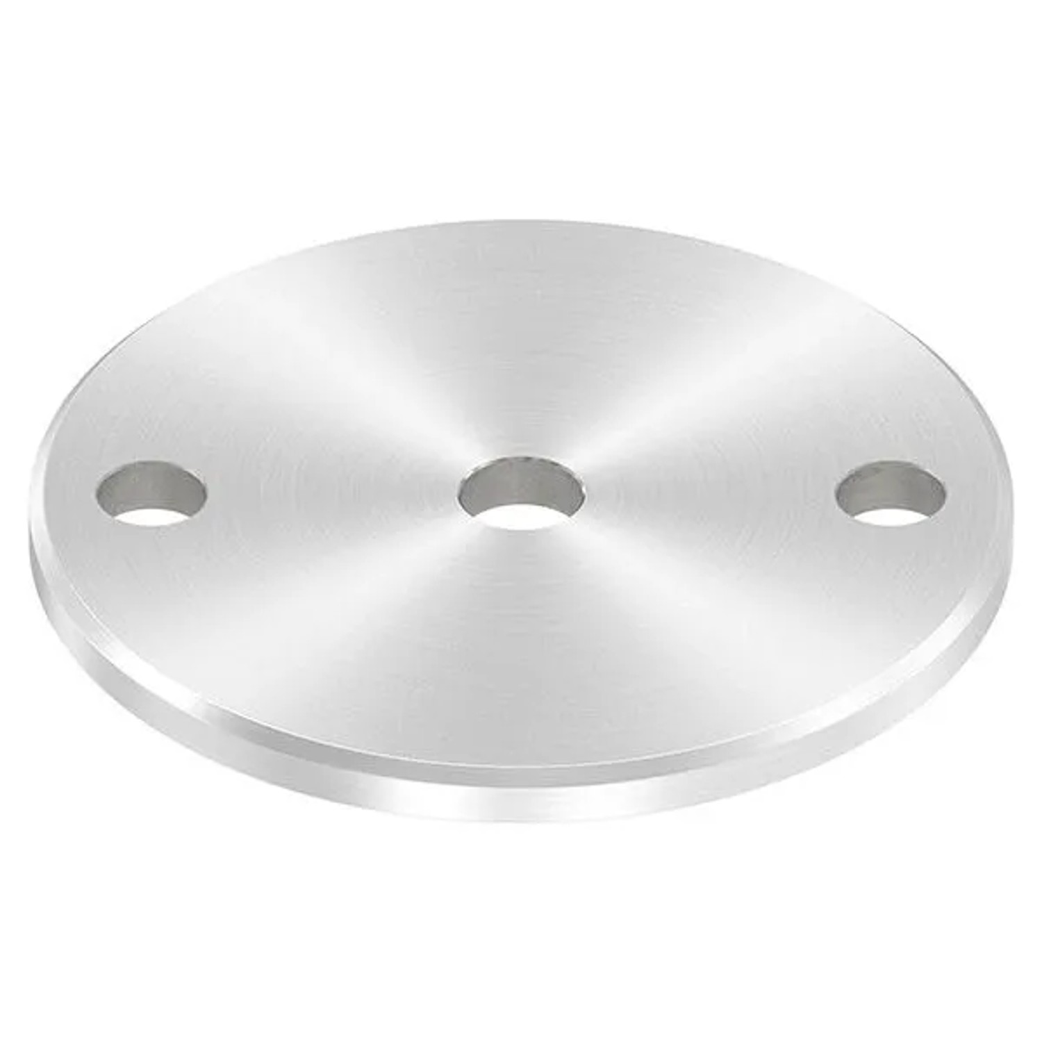 FeNau Ankerplatte Ø 100 X 6 mm Mit Zentrierbohrung Ø 12,5 mm V2A