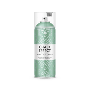 COSMOS LAC Kreidefarbe Spray Chalk Effect  Hochwertige Chalky Kreidesprühfarbe Farbspray  Spray Paint Farbe Scottish Green
