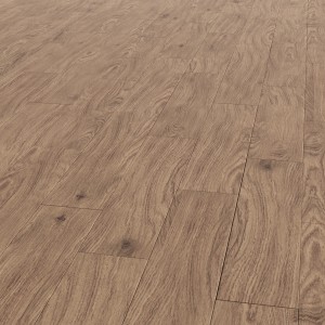 Braune Feinsteinzeug Bodenfliese Forte in Holzoptik, matt, 61x15 cm. Ideal für Innen- und Außenbereich.