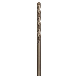 Bosch HSS-Co Metallbohrer, 4,8mm, für Stahl, Edelstahl & Gusseisen. Spiralbohrer mit hoher Lebensdauer.