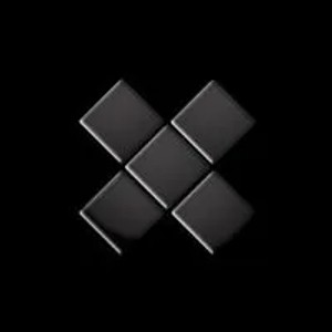 Dunkelgraue Mosaikfliese aus Titan, hochglänzend, Diamond-Ti-SM.