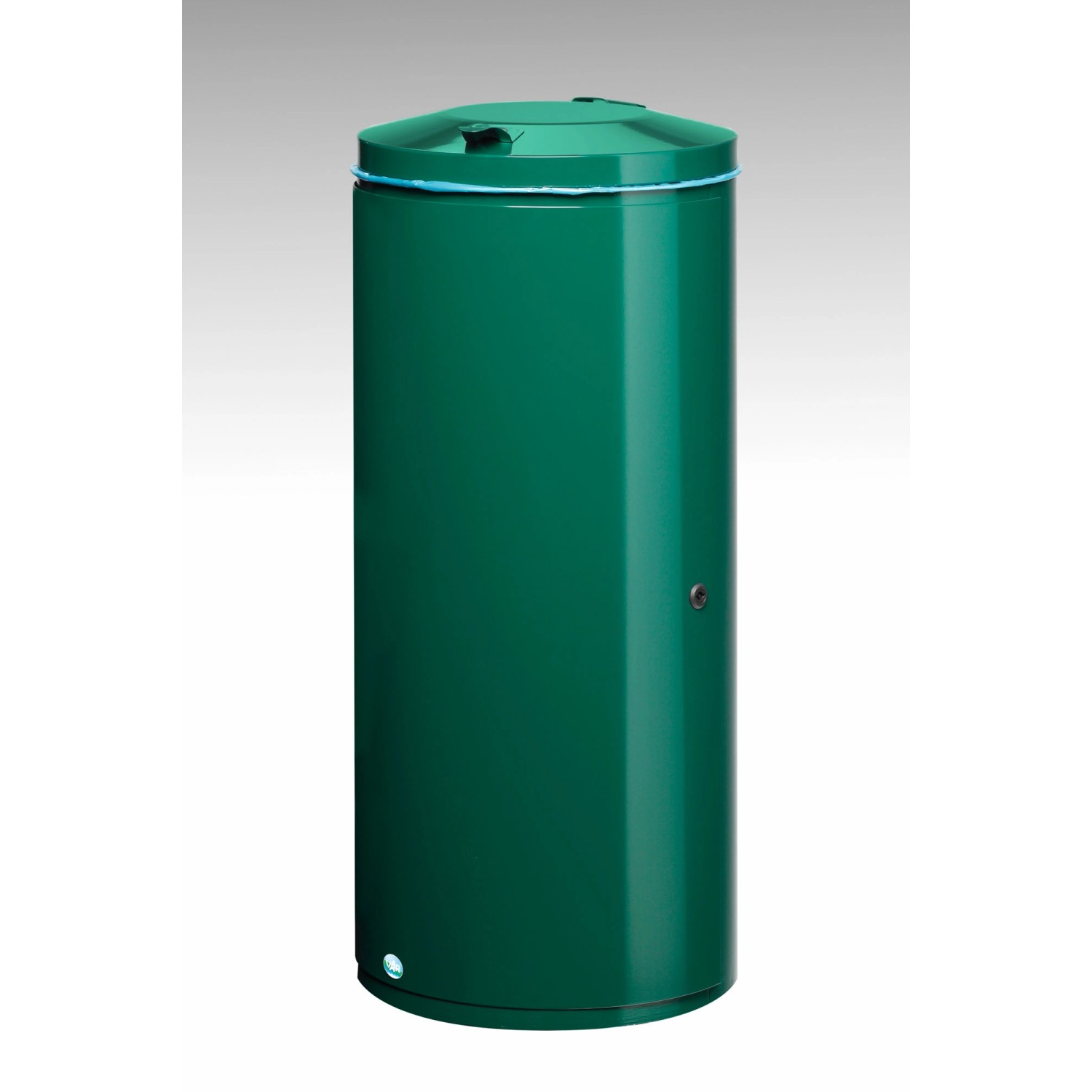 PROREGAL Abfallsammler Mit Einflügeltür Doppelbart Schloss 120 Liter HxBxT günstig online kaufen