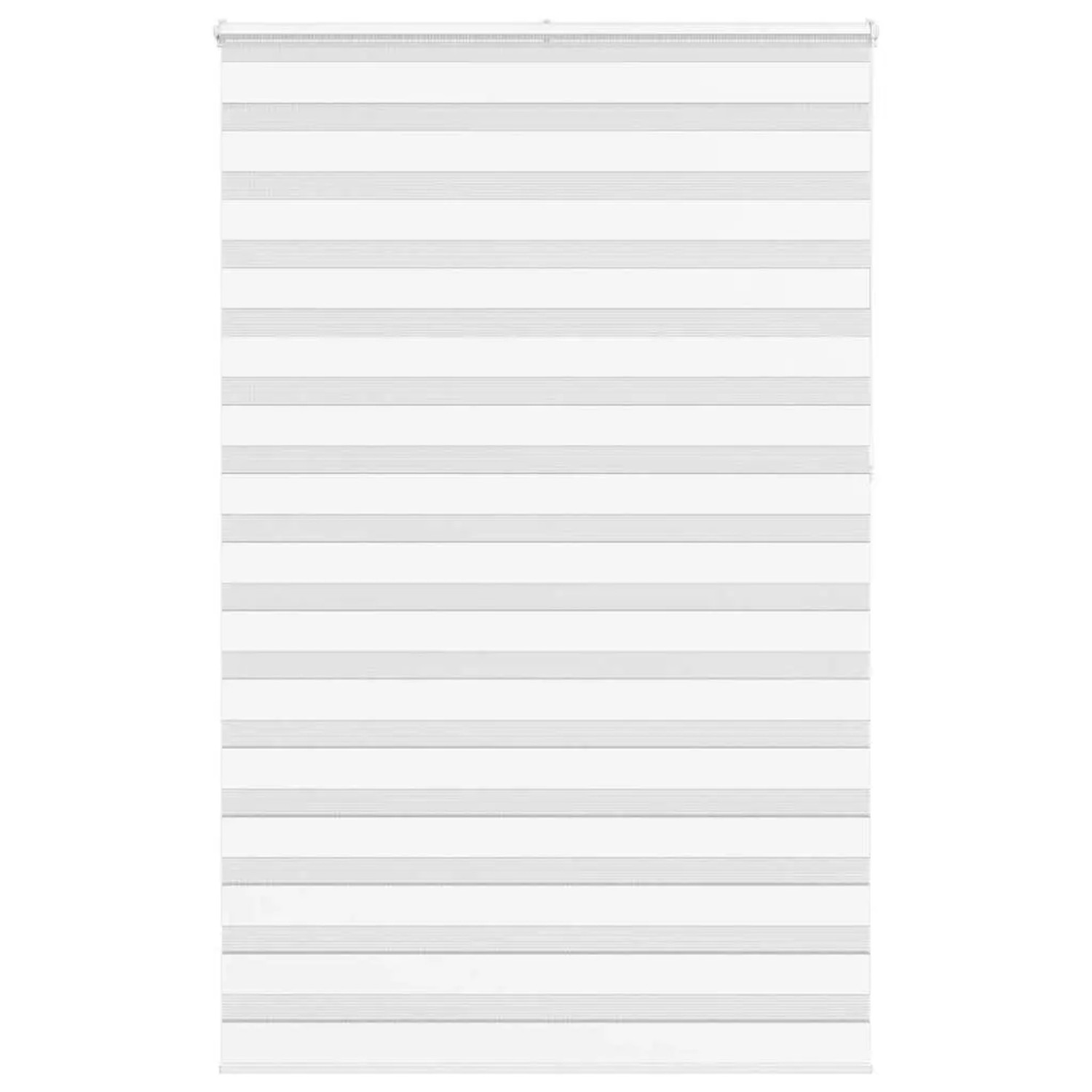 vidaXL Doppelrollo Weiß 145x230 cm Stoffbreite 140,9 cm Polyester 4014816 günstig online kaufen