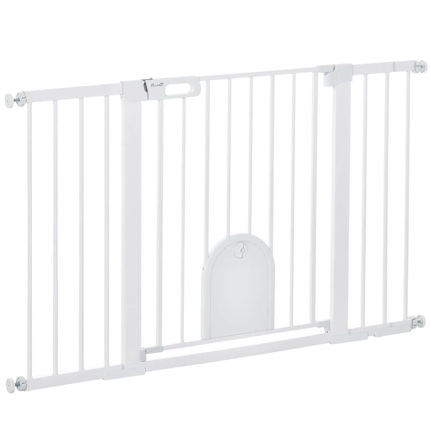 PawHut Türschutzgitter Klemmbefestigung 75-131 x 76 cm