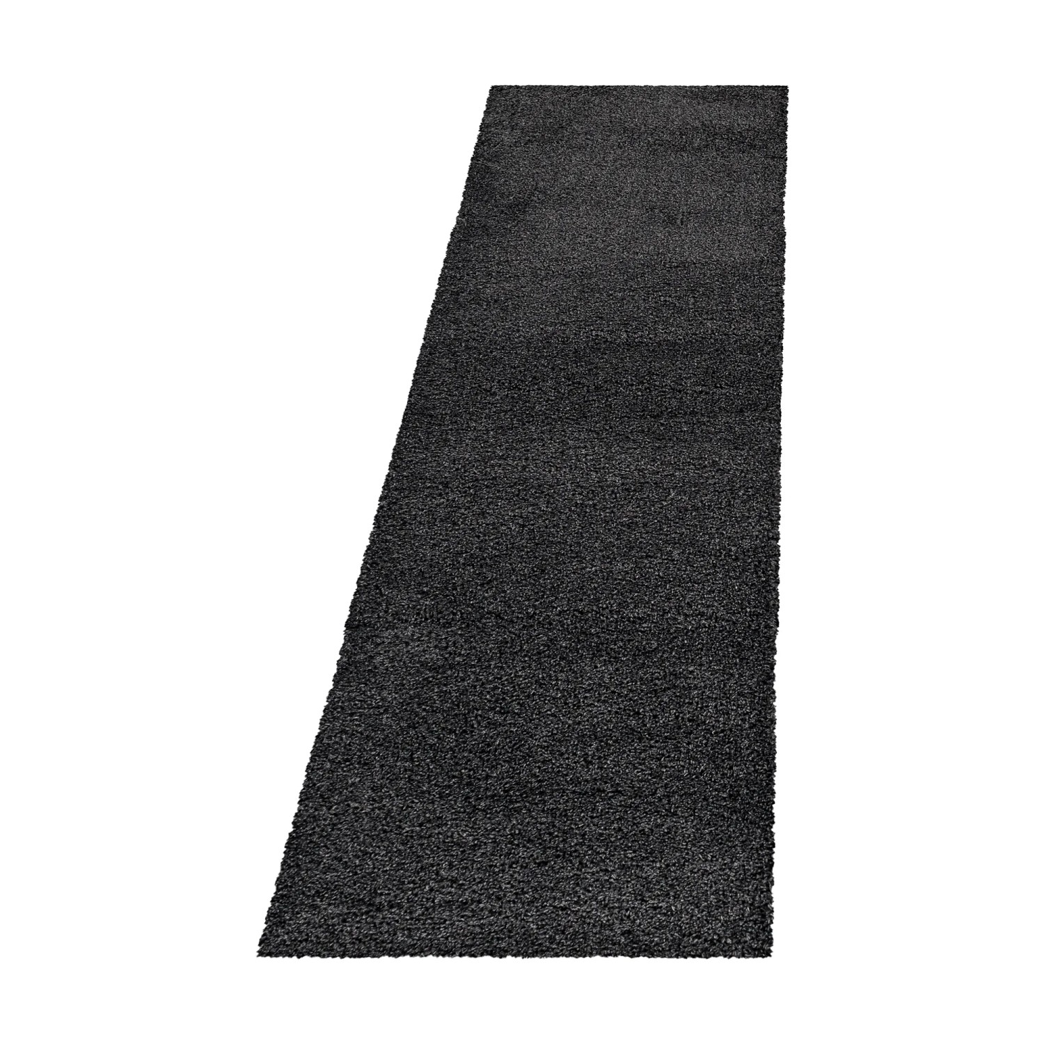Ayyildiz Hochflorteppich Fluffy 3500 Grau 80 cm x 250 cm