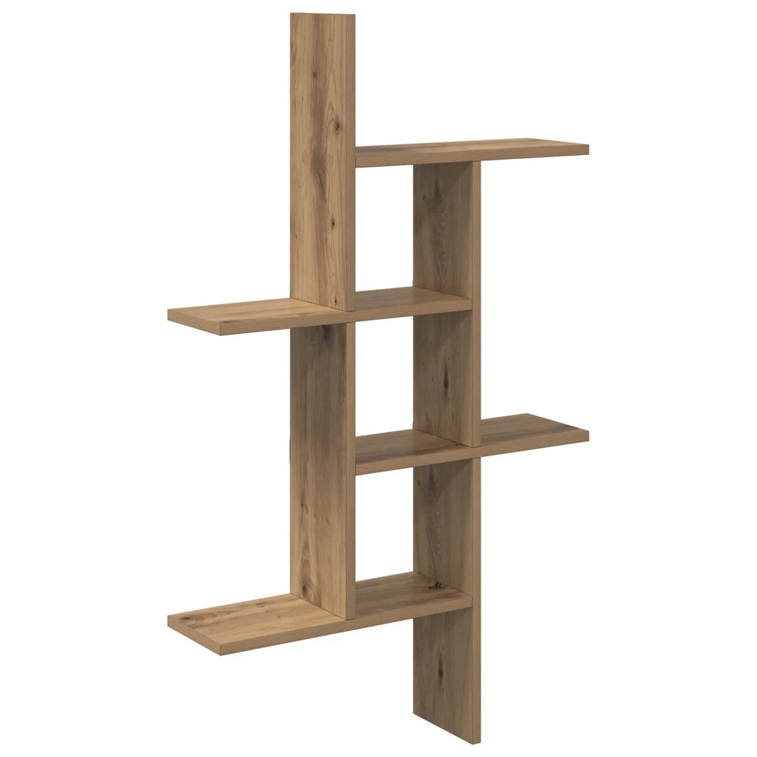 vidaXL Wandregal Artisan-Eiche 61 x 15 x 102 cm Holzwerkstoff 8012195