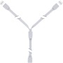 Paulmann MaxLED Y-Splitter, weißer Kunststoff-Verbinder für LED-Streifen.