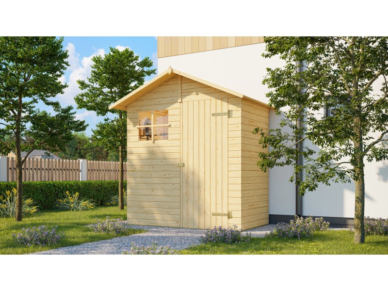 Weka Holz-Gartenhaus Easy Natur OBI 180 x bei kaufen 100 cm