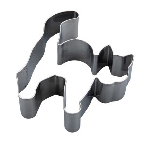 Zenker Ausstecher Katze 9,5 cm x 7,9 cm x 2,6 cm Silber