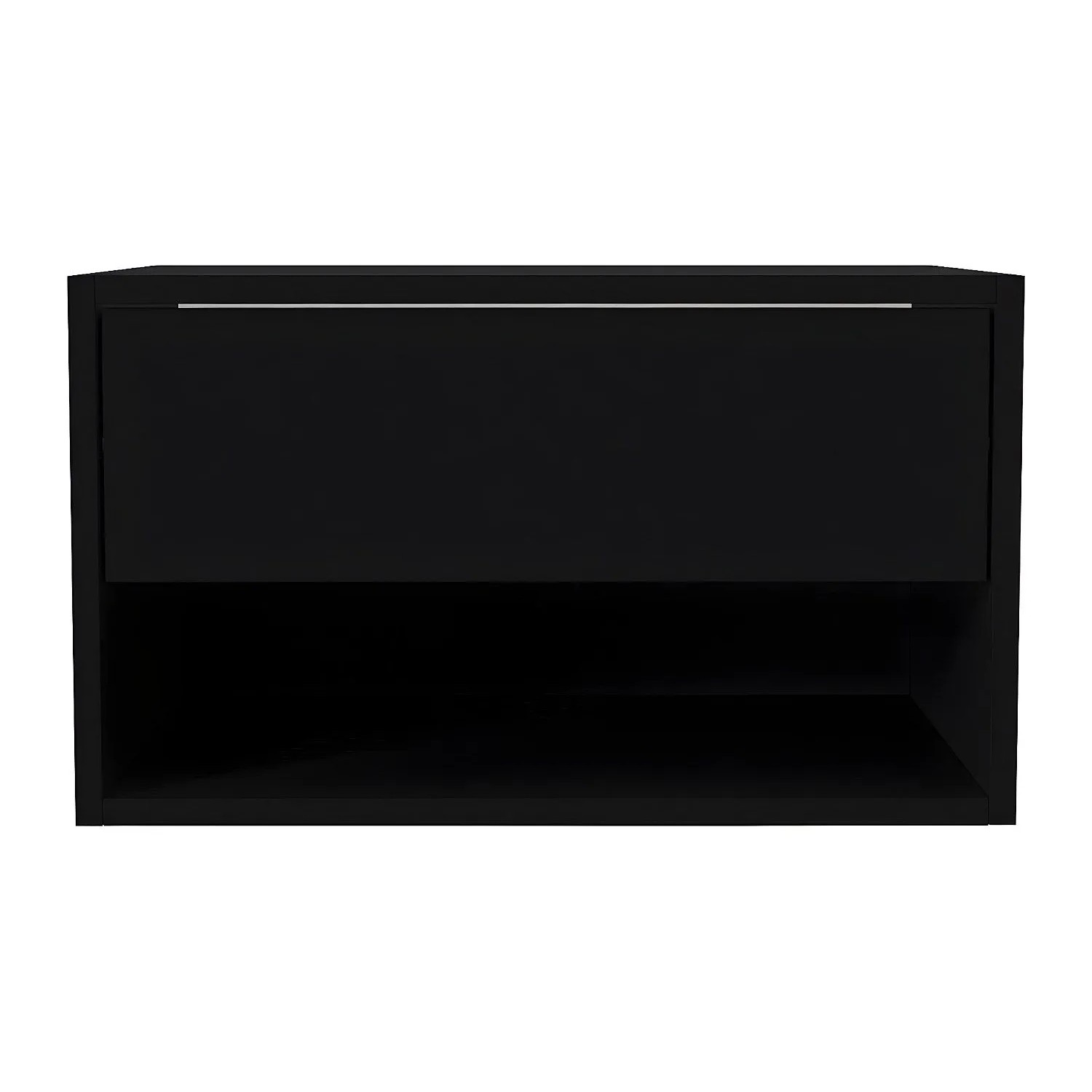 Vente-unique Nachttisch Ritami Schwarz 60 cm