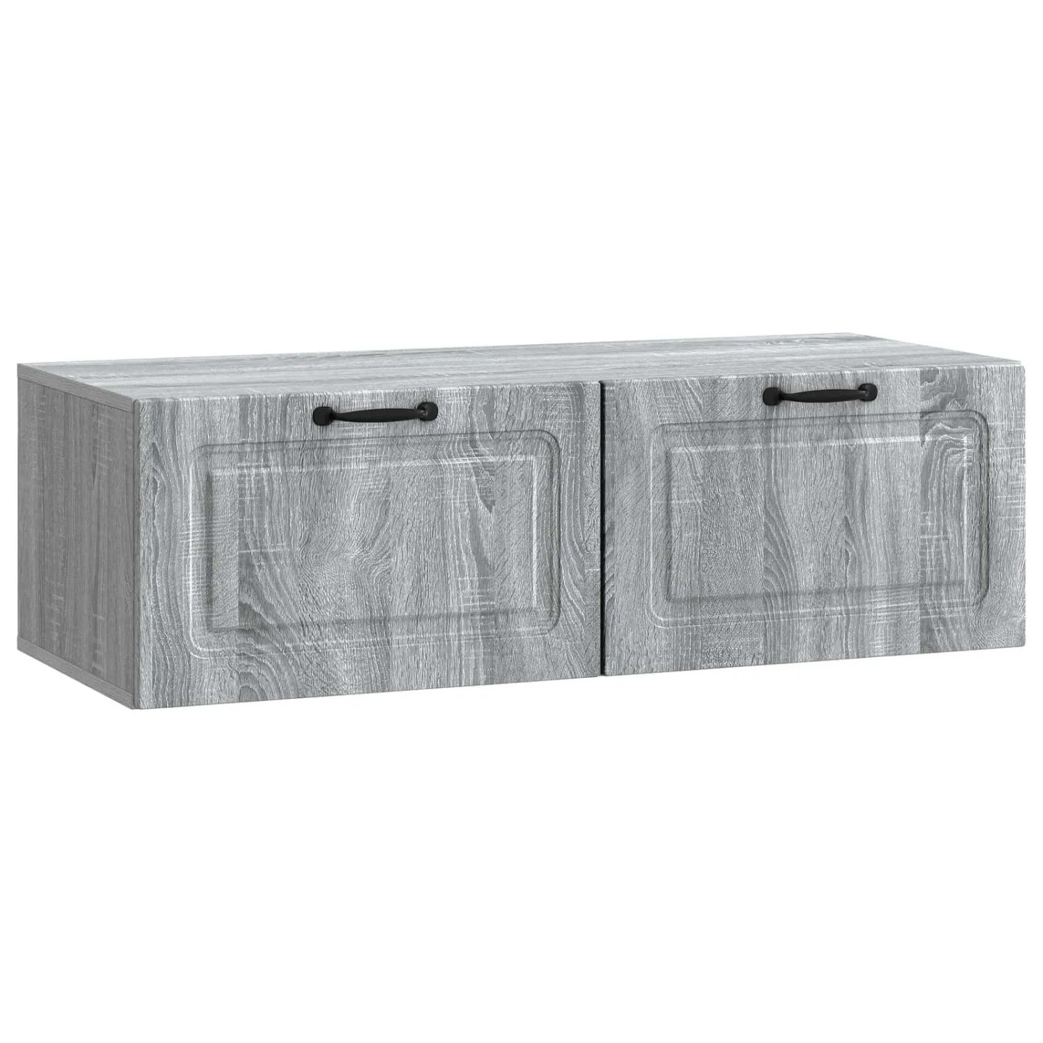 vidaXL Wandmontierter TV-Schrank Graues Sonoma 98 x 41 x 30 cm 899381