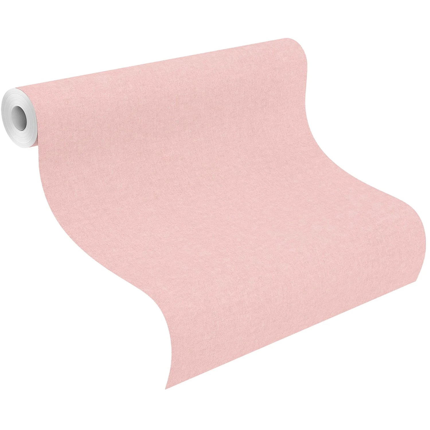 Rasch Vliestapete Bambino XIX 252873, Uni Rosa, Rollenmaß 10,05 m x 0,53 m.
