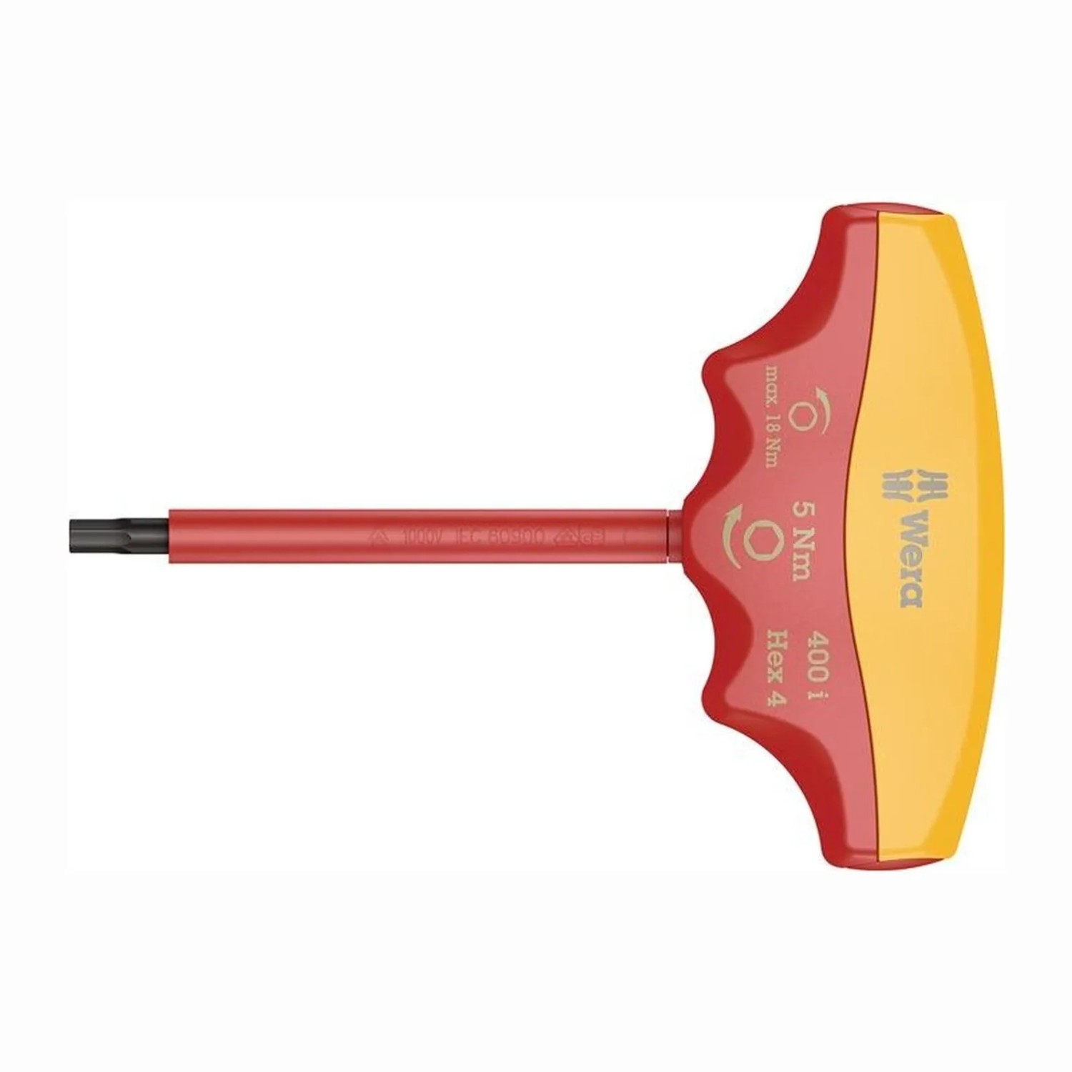 Wera Drehmomentschraubendreher 400 I Hex 4 Mm 5 Nm 5004980001