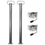Stema Abstellstützen-Set für Basic STL/ST Anhänger, inkl. Befestigungsmaterial.