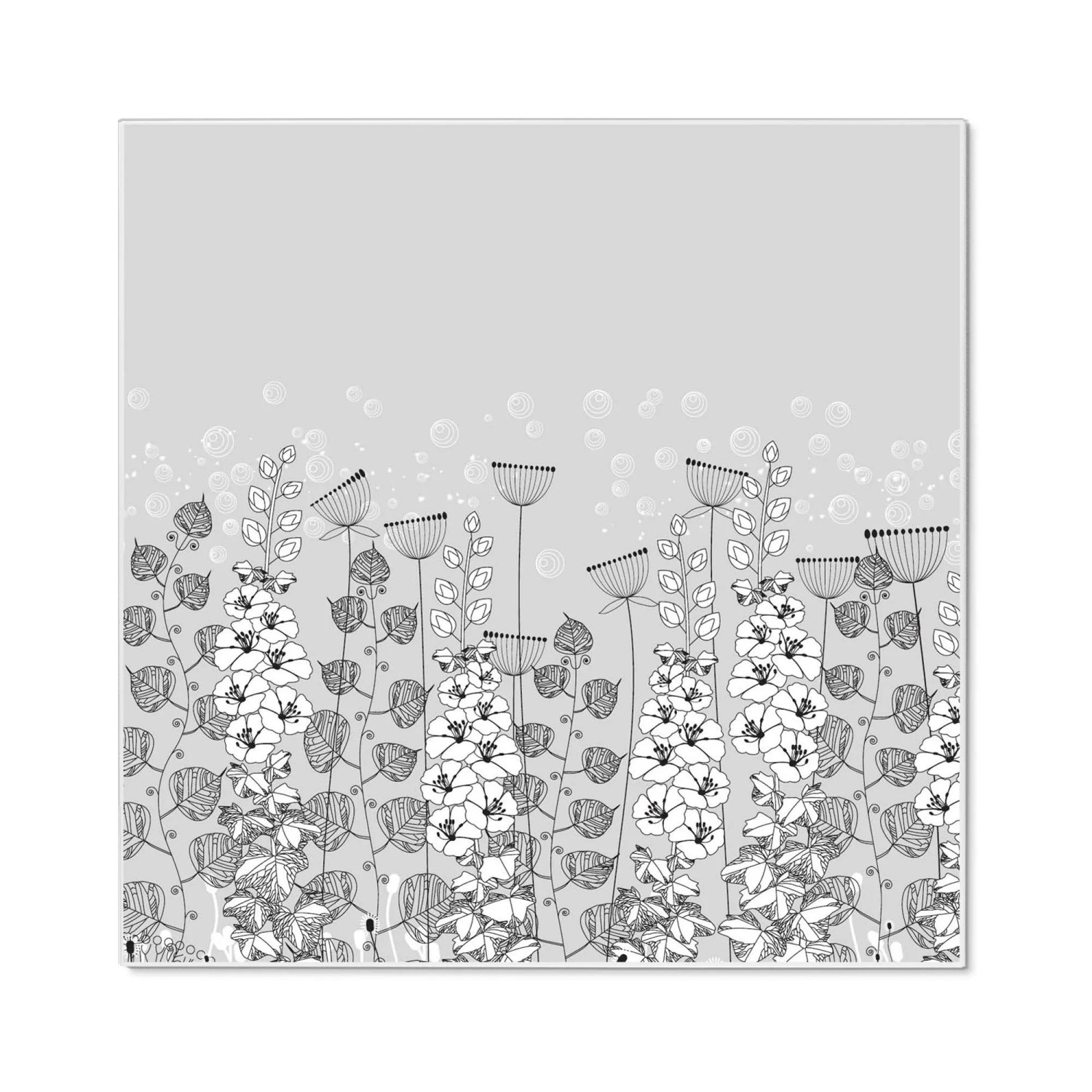 Banjado Magnettafel 50x50cm Magnetwand Weiß Aus Metall Magnetpinnwand Pinnw günstig online kaufen