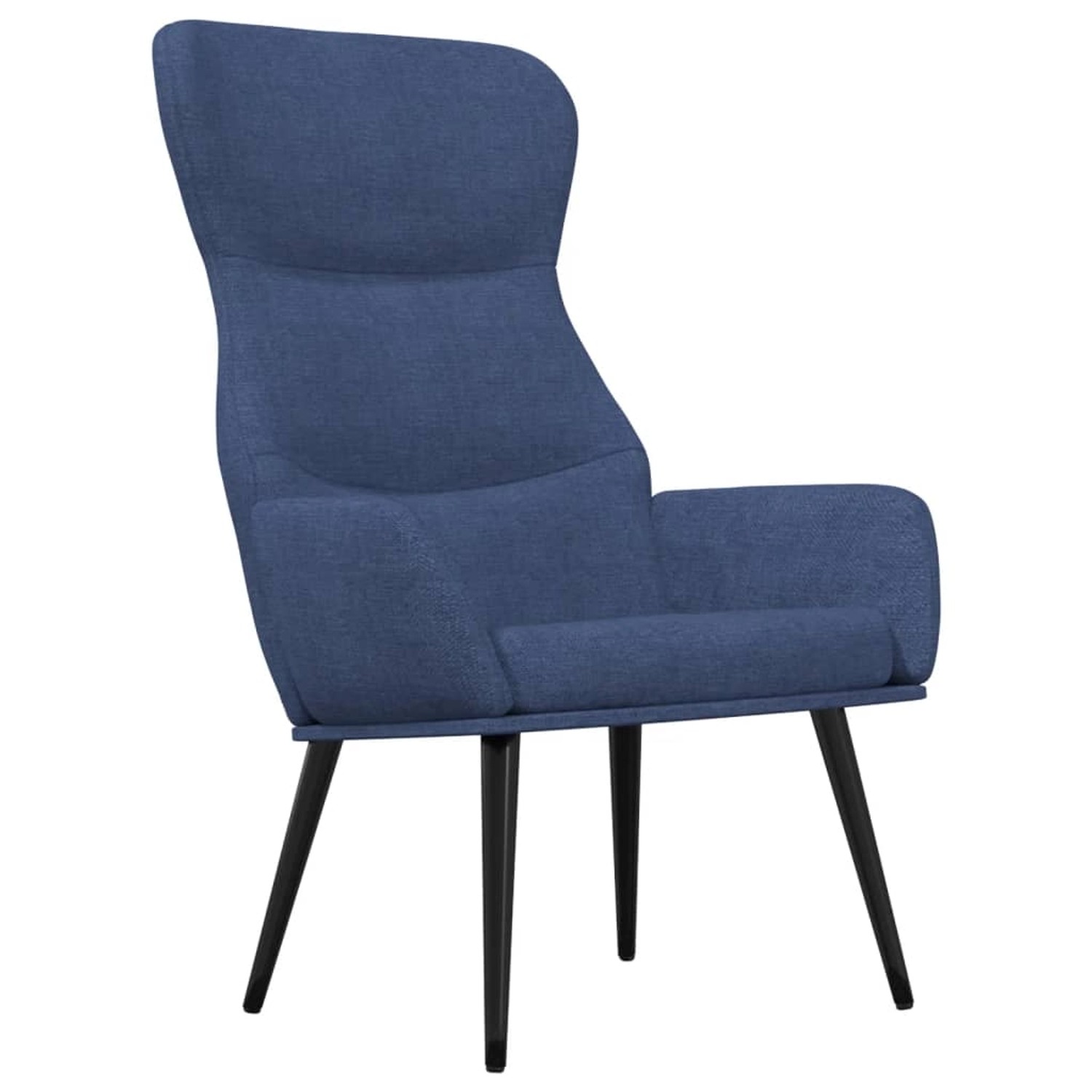 vidaXL Relaxsessel Blau Stoff 341075
