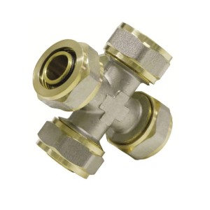 Boni-shop Schraubfitting Für Verbundrohr 16x2 Kreuzung