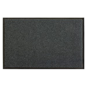 Primaflor Schmutzfangmatte Green & Clean, anthrazit, 40x60 cm. Fußmatte mit Gummirand.