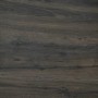 Terrassenplatte Feinsteinzeug Strobus Ebony Holzoptik, 60x60 cm, dunkles Holzdesign für Außenbereiche.