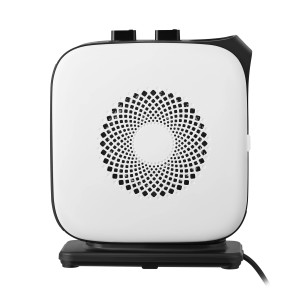 Midea PTC-Heizlüfter NTY15-19CA, 1500 Watt, weiß/schwarz, mit Oszillation.