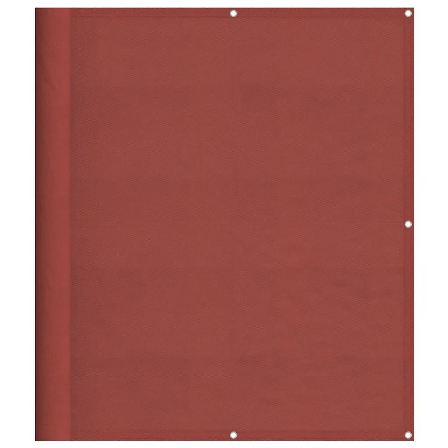 vidaXL Balkon-Sichtschutz Terrakotta 120x800 cm 100 % Polyester-Oxford 4200 günstig online kaufen