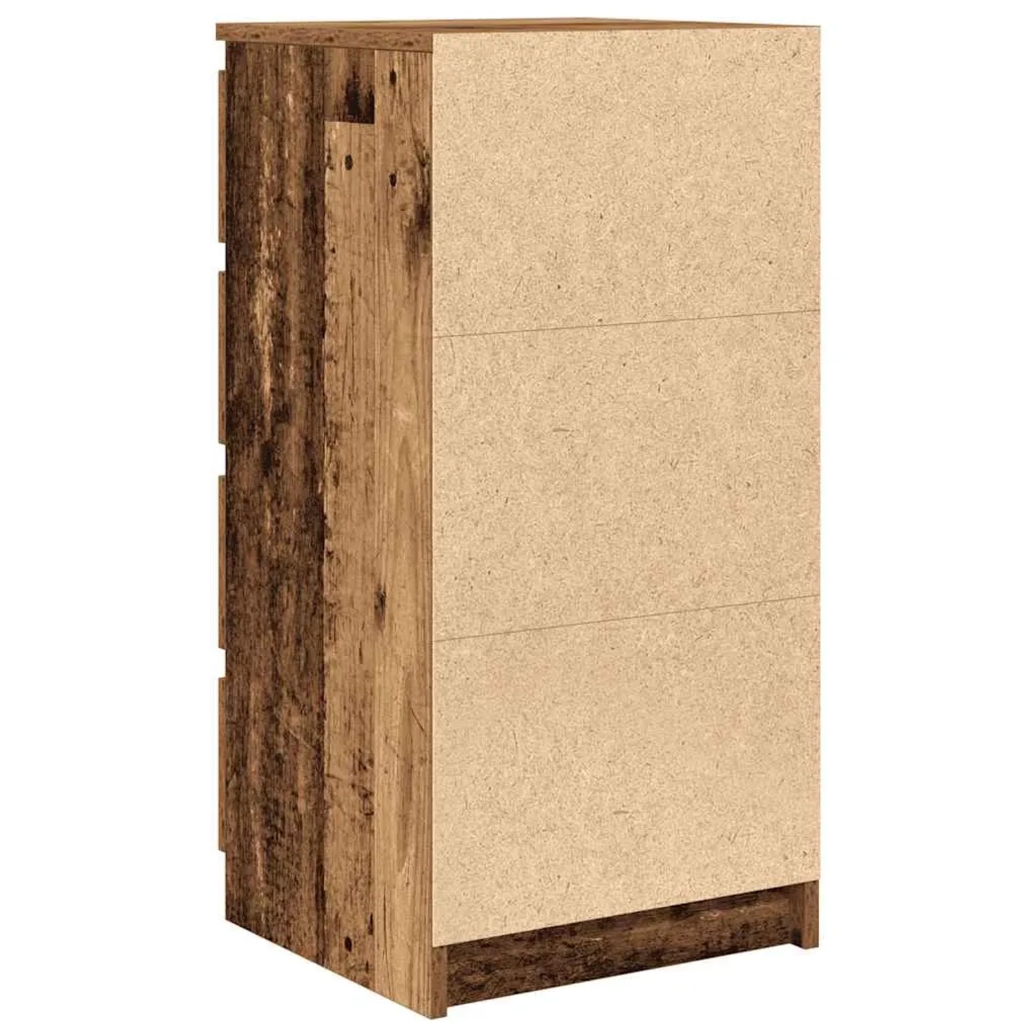 vidaXL Sideboard mit Schubladen Altholz-Optik 37,5x35x99 cm 861767_8