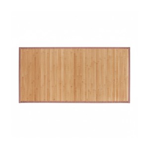 Relaxdays Bambusmatte Bambus Polyester Natur Rutschhemmend 61 x 122 cm 1 kg