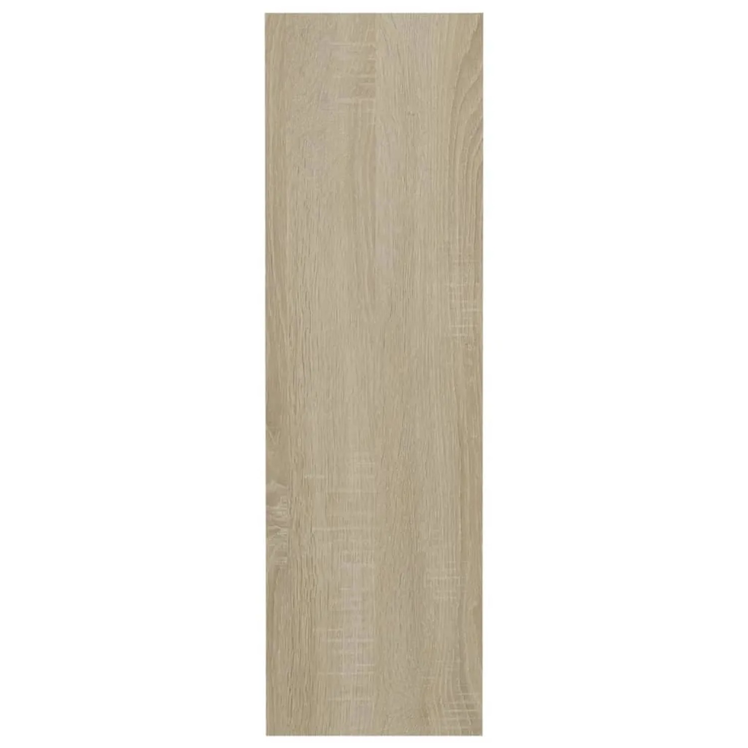 Wand-Schuhschrank in Sonoma-Eiche aus Holzwerkstoff. Helle Holzmaserung für Schuhkommode.