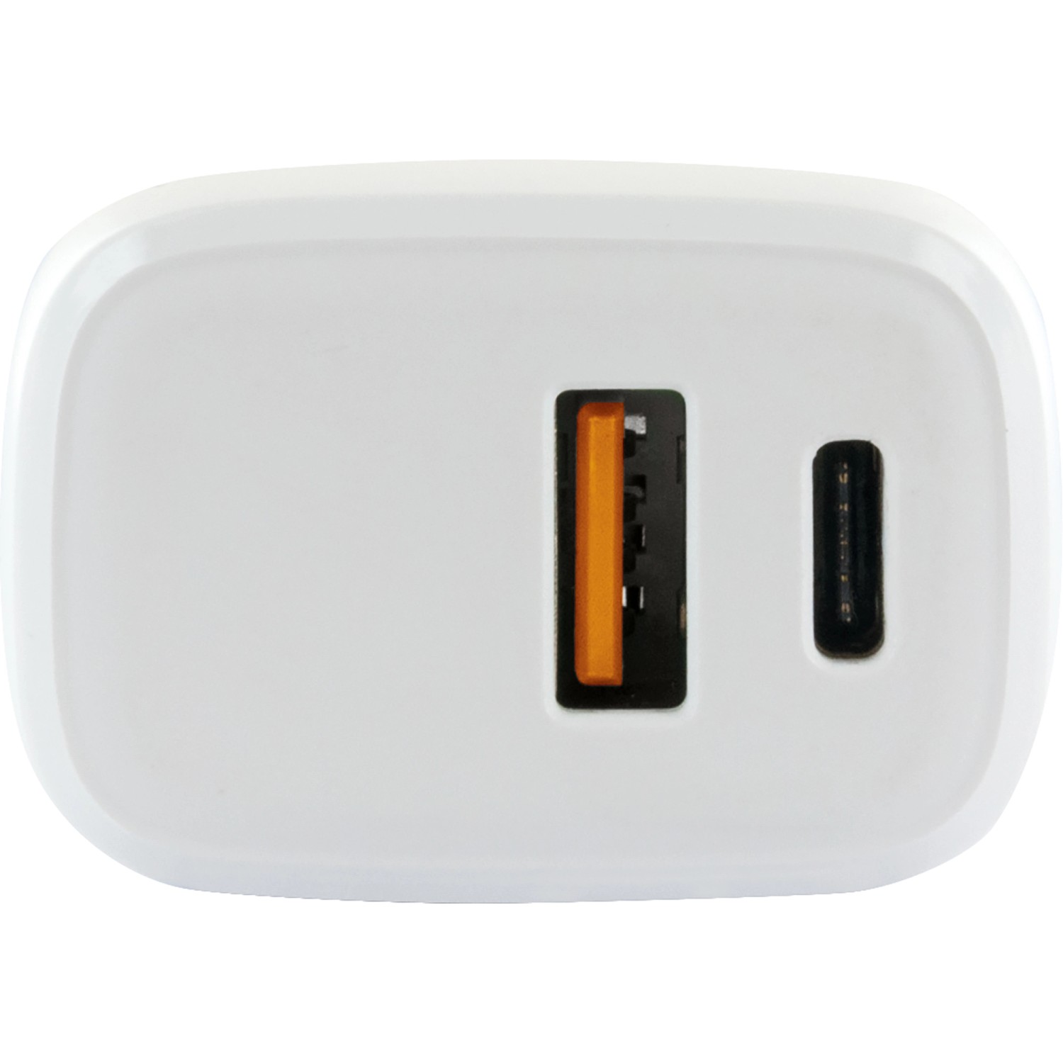 Schwaiger Schnell-Ladegerät Weiß 230 V 1x USB, 1x Type C