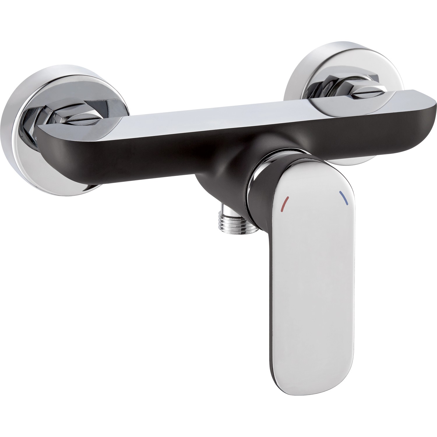 baliv Duscharmatur DU-5071 Chrom-Schwarz