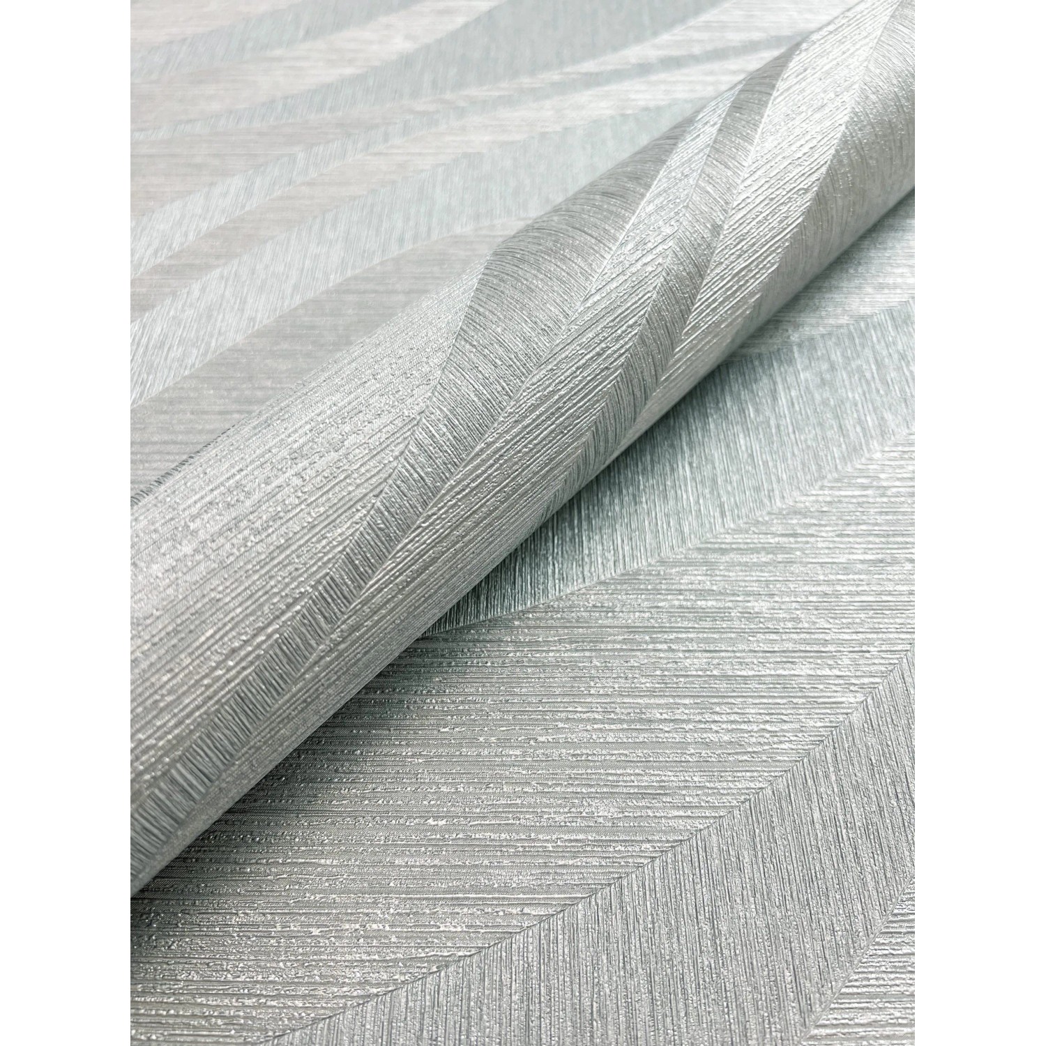 Newroom Vliestapete Sirius Silver Wellen Glamour FSC® günstig online kaufen