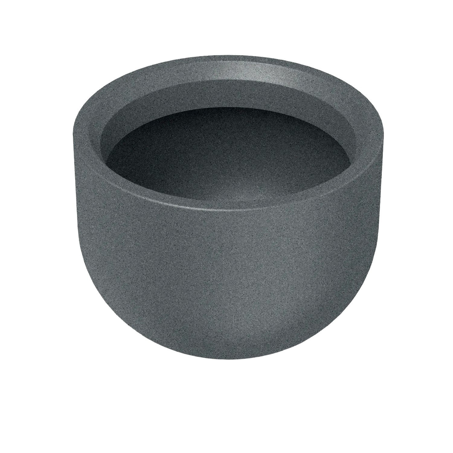 Prosperplast Blumentopf Molta Ø 40 cm x 30 cm Granit