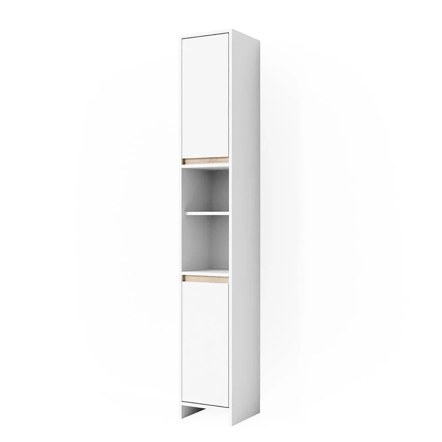 Vicco Badschrank Emma Weiß Sonoma 30 x 190