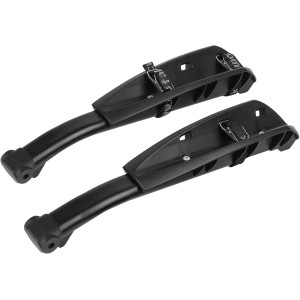 Eufab Radschienen Crow, 2-teilig, für Fahrradträger, Reifen bis 3.25 Zoll.