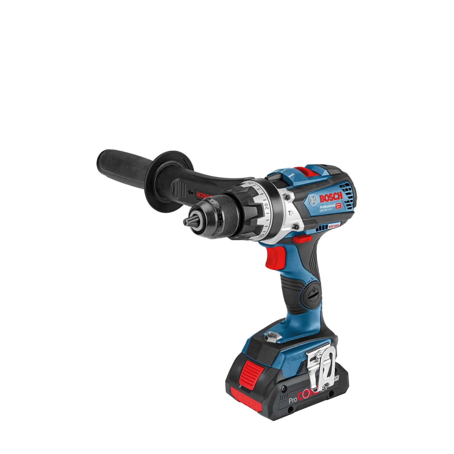 Bosch Professional Akku-Schlagbohrschrauber GSB 18V-110 C Solo in L-Boxx