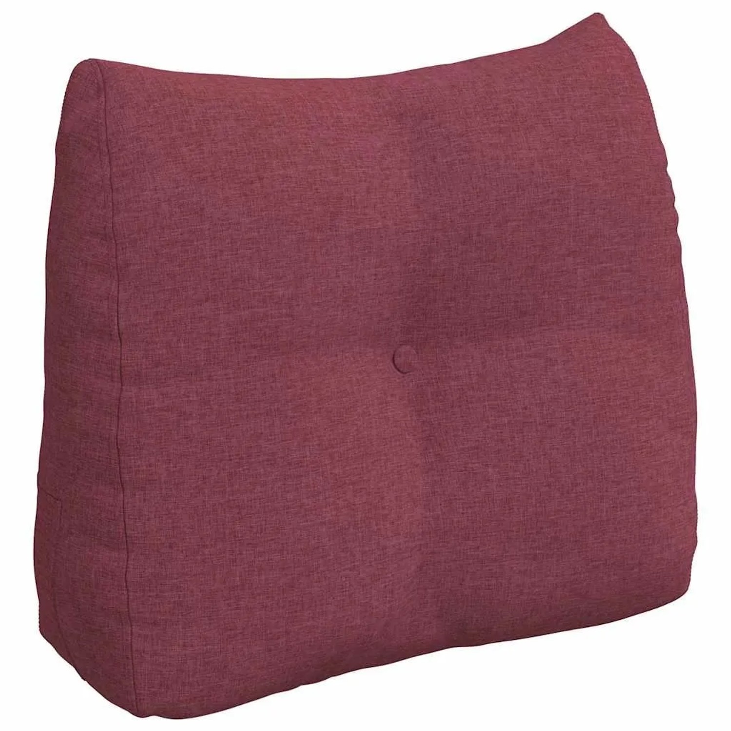 vidaXL Rückenkissen Weinrot 60 x 24 x 50 cm Stoff 42014386