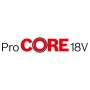 Bosch Professional ProCore 18V Logo, Akku-Technologie für Profi-Werkzeuge.