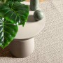 Cremefarbener vidaXL ZIZUR Teppich in Jute-Optik, 80x250 cm, für Indoor & Outdoor. Gewebte Struktur.