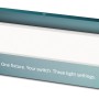 Verpackung der rechteckigen Philips LED-Deckenleuchte Touch SceneSwitch, 36W, Weiß.