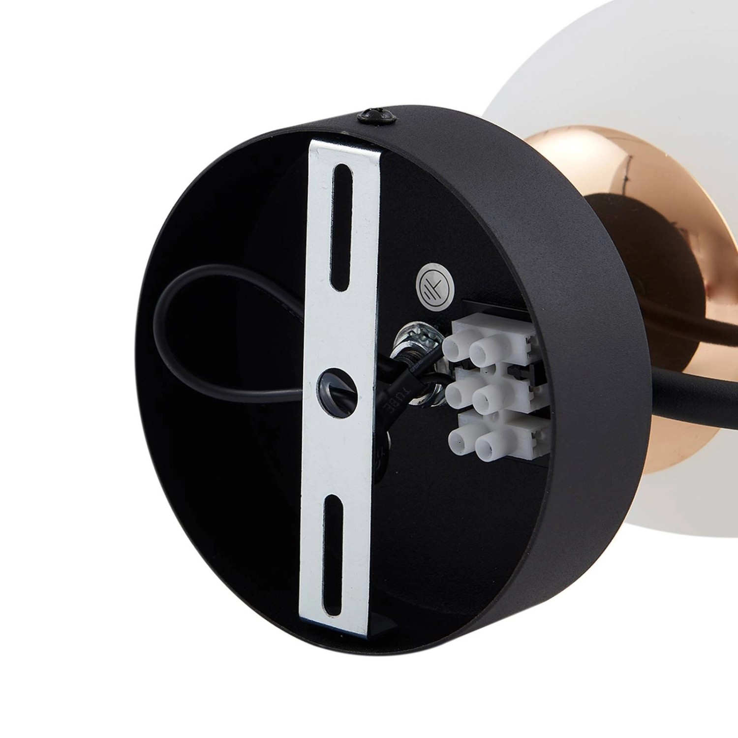 Lindby LED Wandleuchte Wandlampe Innen Kosmo 10030587 für Kinder Junges Wohnen in Weiß 1-flammig E27 Wohnzimmerleuchte_7