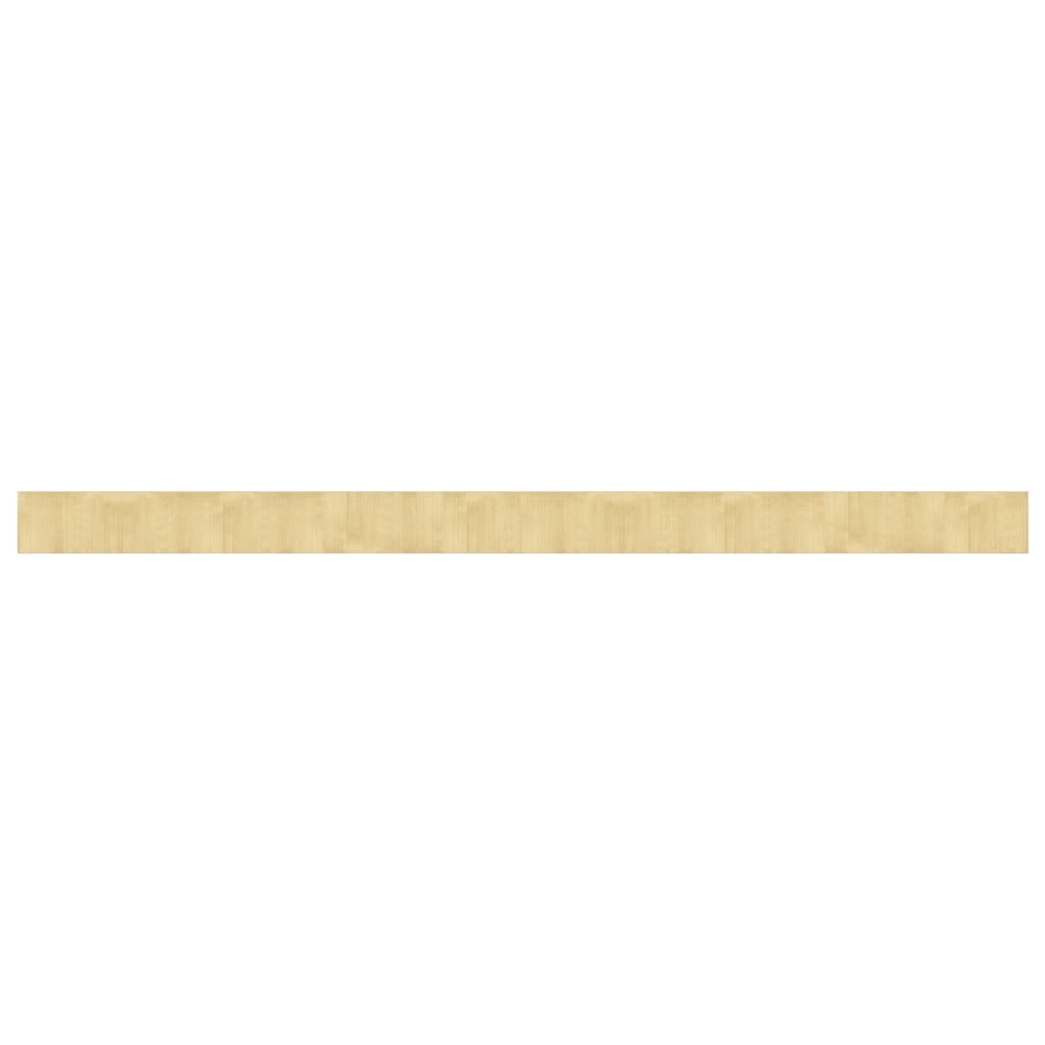 vidaXL Teppich Rechteckig Hell Natur 60x1000 Cm Bambus 2008674 günstig online kaufen