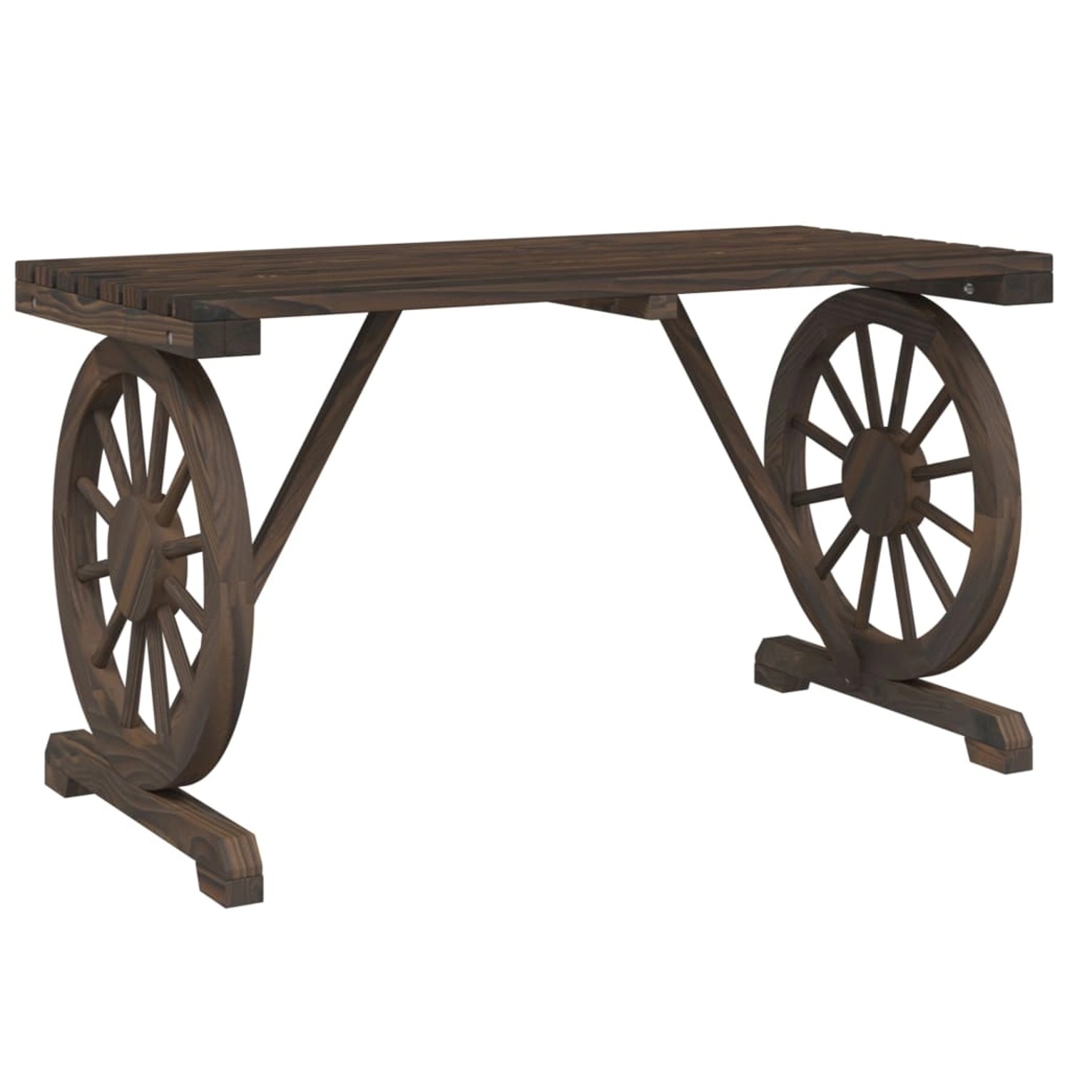 vidaXL Gartentisch 115x55x65 cm Massivholz Tanne 365114 günstig online kaufen