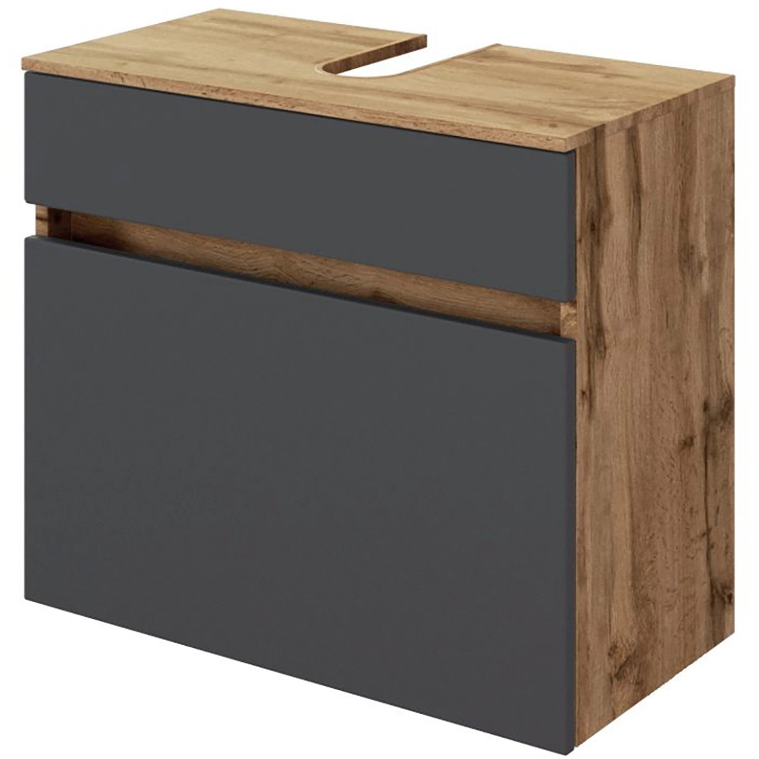Held Waschbeckenunterschrank Bari Eiche 60 cm