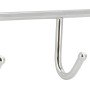 Siro Hakenleiste aus Chrom mit 5 Haken, Länge 350 mm, glänzend.