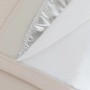 Detailansicht: Moondream Lärmschutzvorhang mit Wärmeschutz, Sandfarben, Mehrlagig.