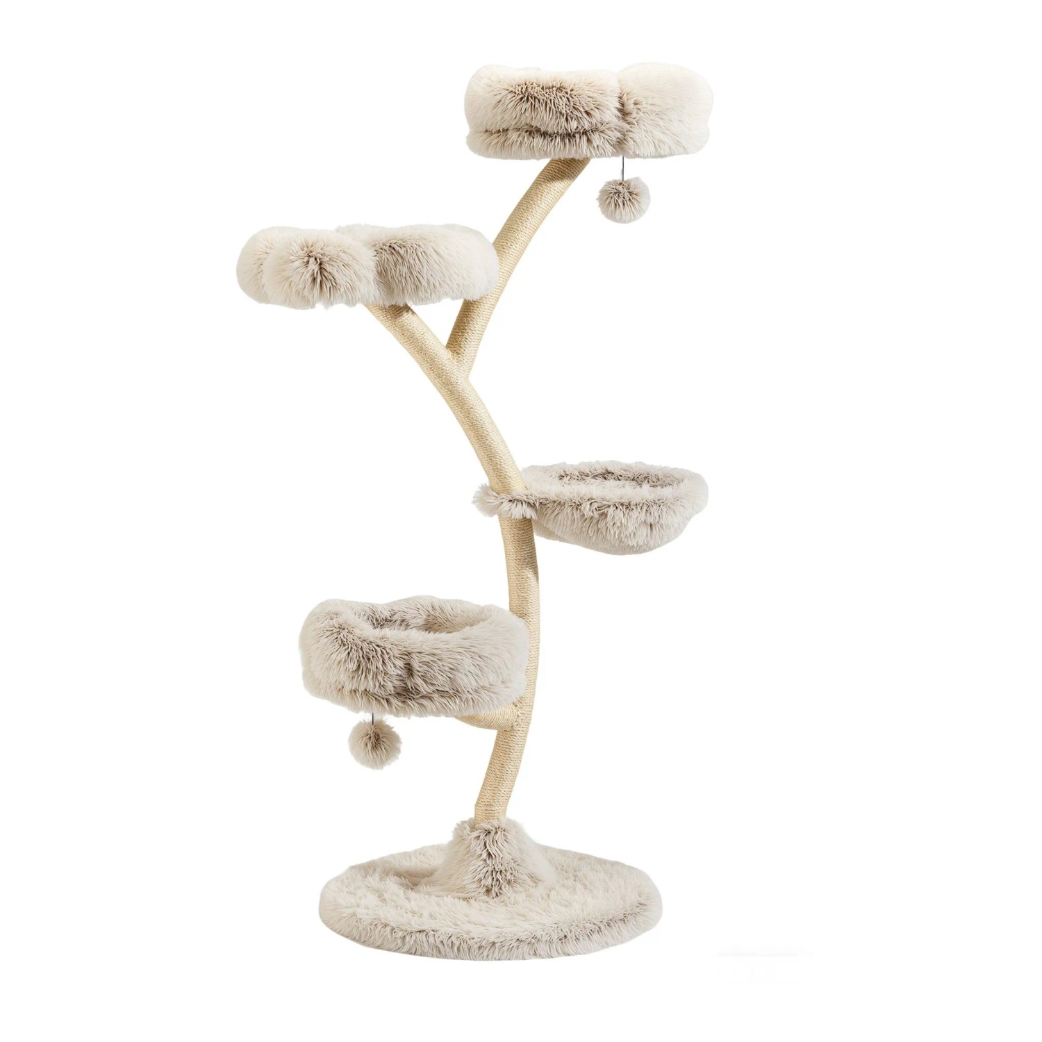 Fudajo Designer Kratzbaum 155Cm Katzenkratzbaum Kratzmöbel Katzenbaum Katze