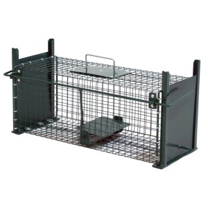 Moorland Safe Lebendfalle mit 2 Eingängen, geeignet für Ratten, Marder und Mäuse.